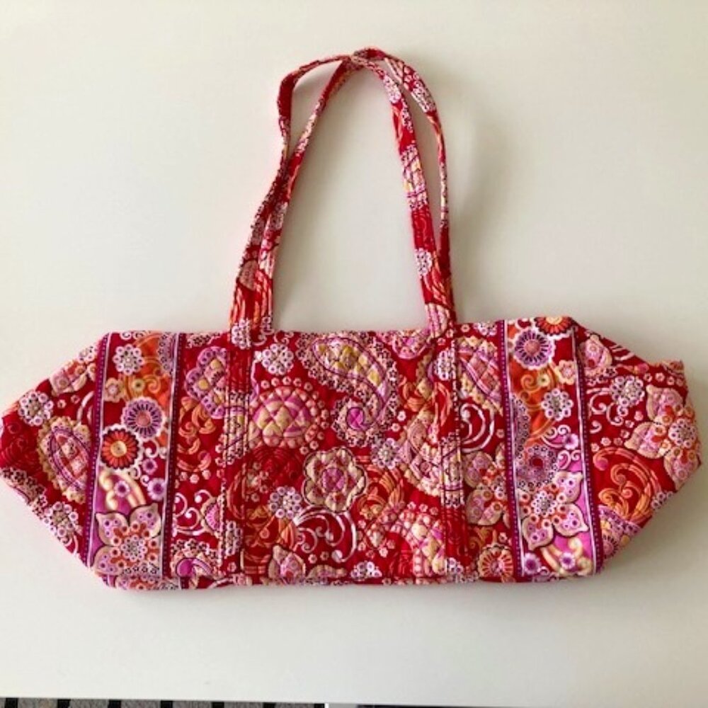 Vera Bradley Raspberry Fizz Original Duffel - Large